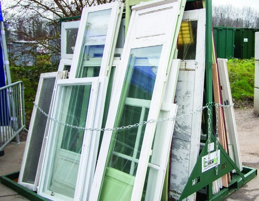 Rack MENREC plein prêt pour la collecte